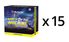 MTG March of the Machine Prerelease Pack CASE (15 Prerelease Kits)